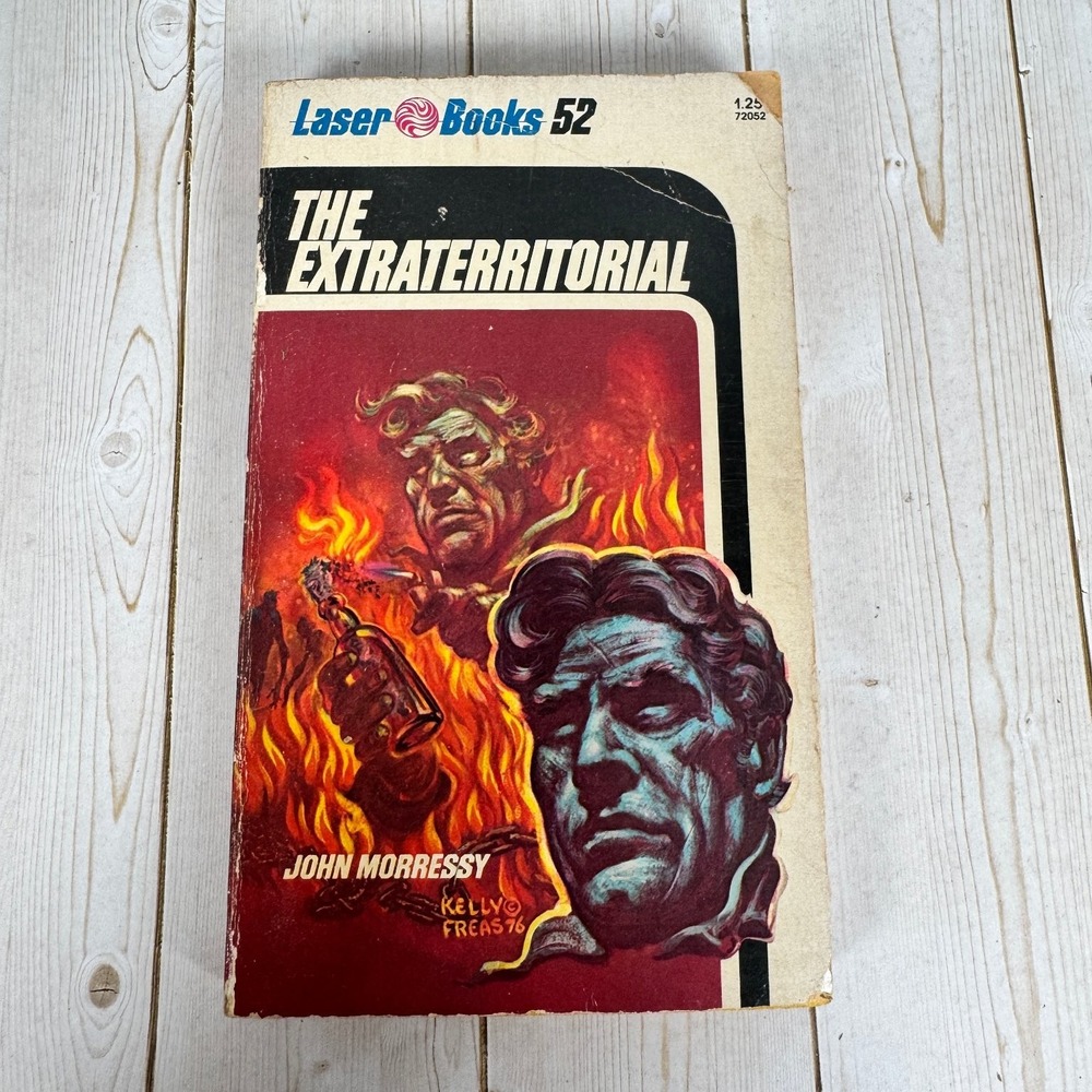 The Extraterritorial John Morressy 1977 1st Print Sci-Fi Laser Paperback